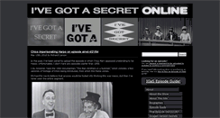 Desktop Screenshot of ivegotasecretonline.com